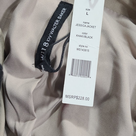 WALTER BAKER leather Jacket - Picture 5 of 6